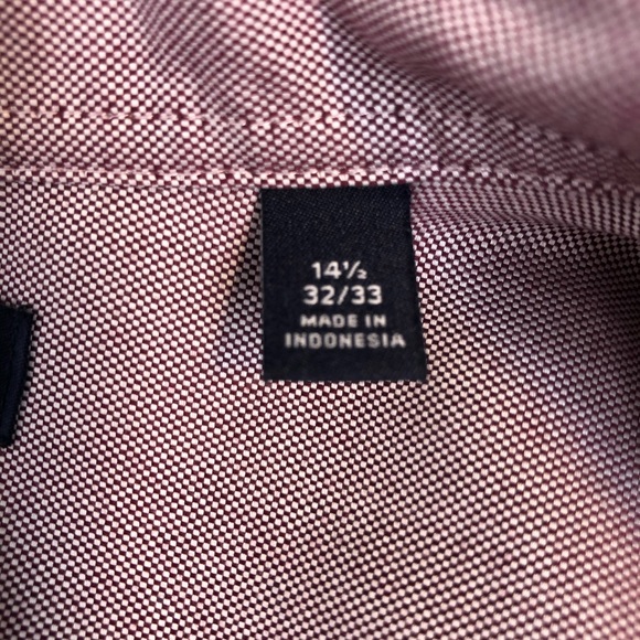 Tommy Hilfiger Mens button down shirt. Size 14 1/2 - Picture 8 of 9